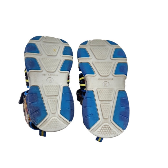 Nickelodeon Paw Patrol Sandals LED Light UP Chase Marshall Closed Toe Water Shoe - Picture 8 of 13